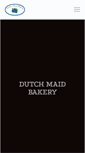 Mobile Screenshot of dutchmaidbakerygoshen.com